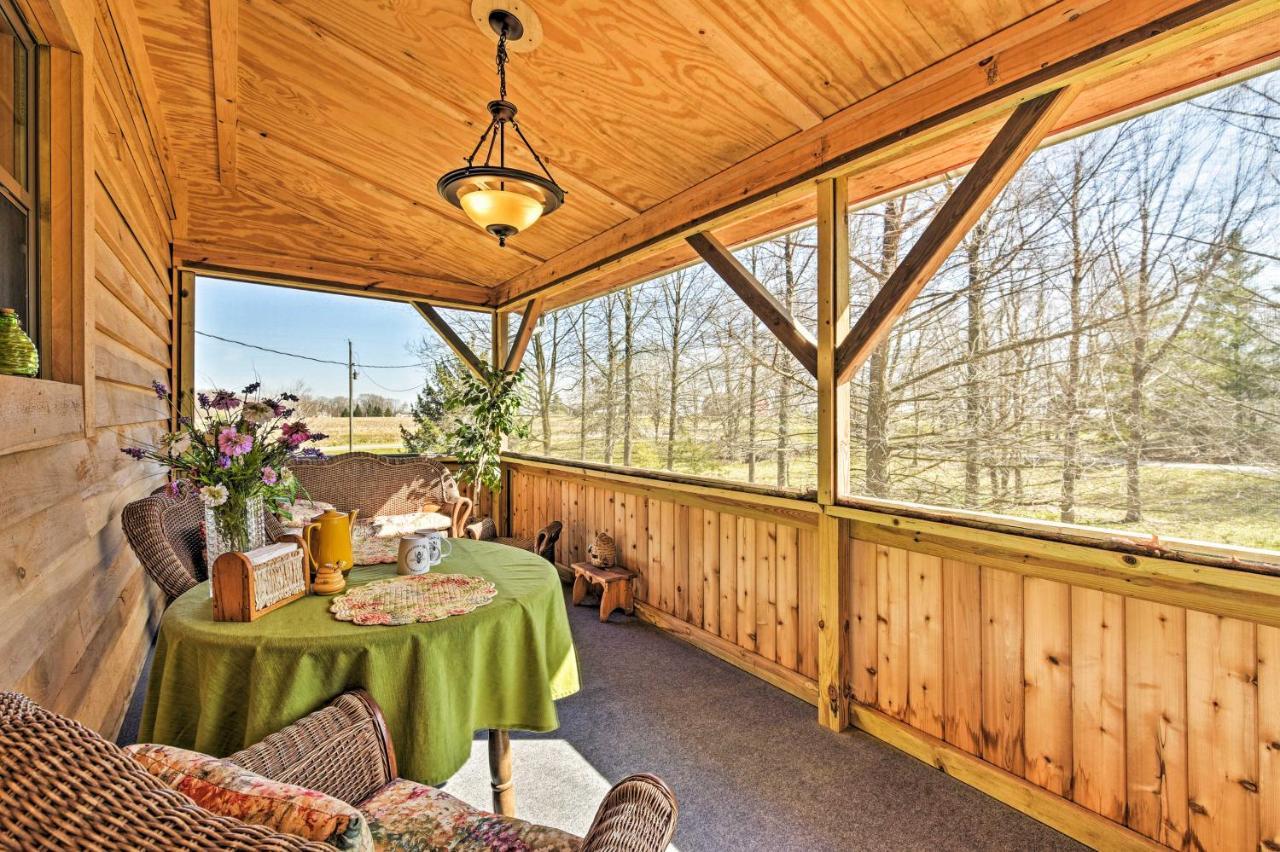 Honey House Cabin - A Quiet Countryside Retreat! Nappanee Exteriér fotografie