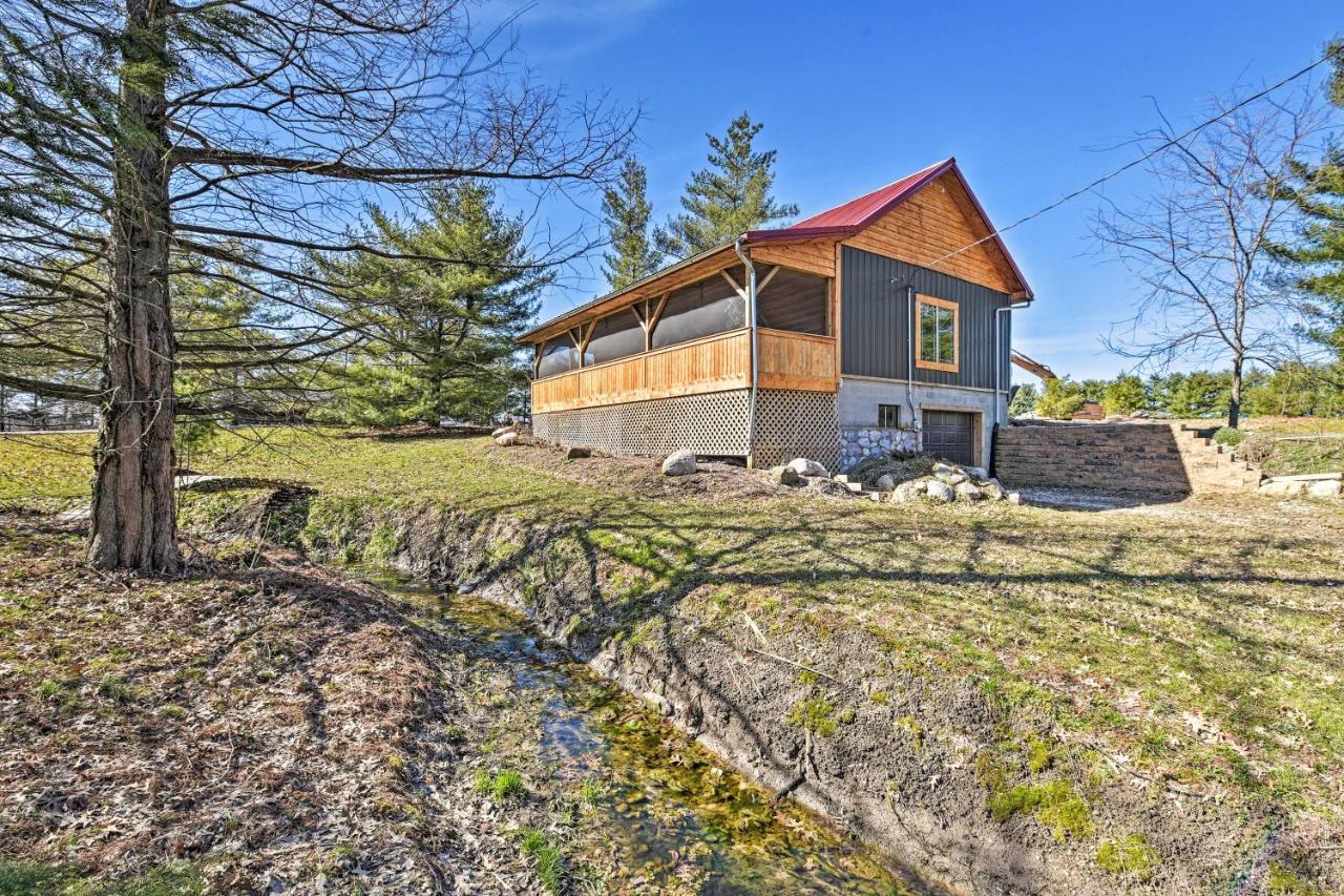 Honey House Cabin - A Quiet Countryside Retreat! Nappanee Exteriér fotografie
